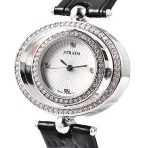 Strada Accessories - STRADA Water Resistant Rotation Watch